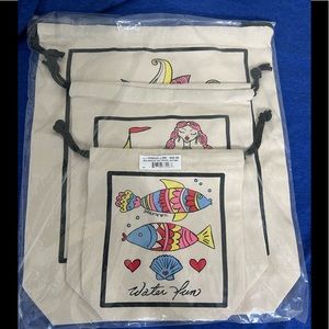 Brighton 3 piece drawstring travel bags